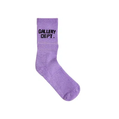 GALLERY DEPT. GALLERY DEPT. CLEAN SOCKS 'FLO PURPLE'