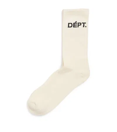GALLERY DEPT. COTTON-BLEND LOGO SOCKS