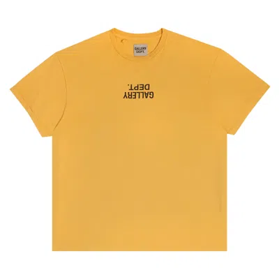 GALLERY DEPT. GALLERY DEPT. FUCKED UP LOGO TEE 'GOLD'