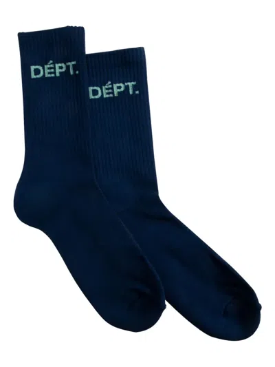 GALLERY DEPT. LOGO-JACQUARD SOCKS