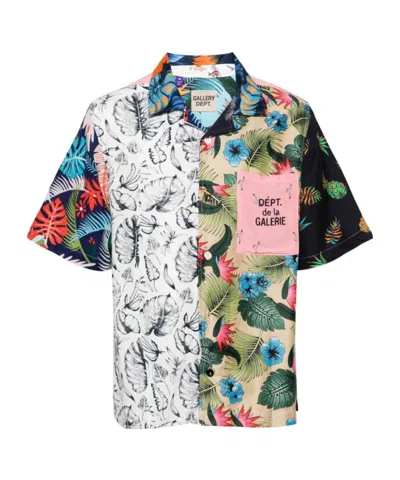 GALLERY DEPT. GALLERY DEPT. PARKER MIX-PRINTED BUTTONED SHIRT