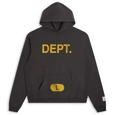 GALLERY DEPT. GALLERY DEPT. SIZE LOGO HOODIE BLACK
