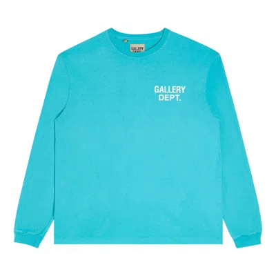 GALLERY DEPT. GALLERY DEPT. SOUVENIR LONG-SLEEVE 'TEAL'