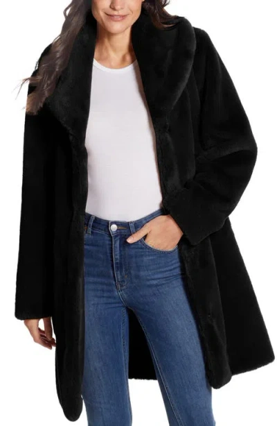 GALLERY GALLERY FAUX FUR COAT