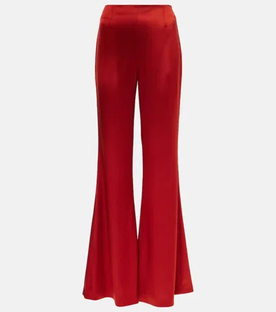 GALVAN ATRUVIA SATIN WIDE-LEG PANTS