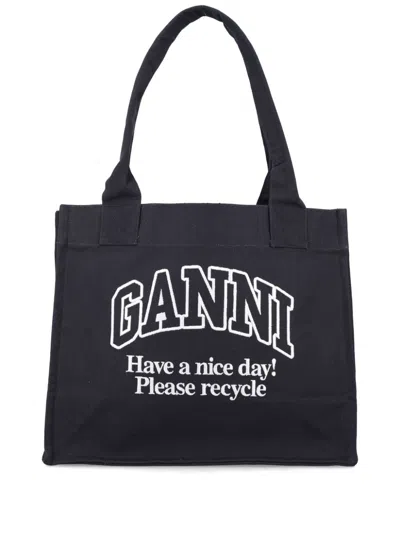 GANNI EASY TOTE BAG