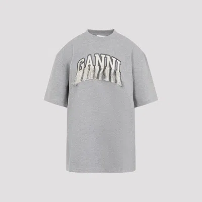 GANNI FRINGE T-SHIRT