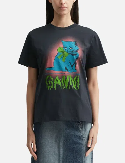 GANNI KITTY T-SHIRT