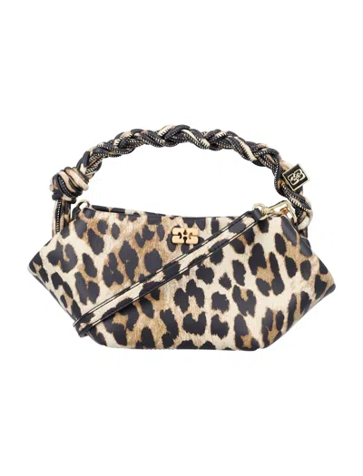 GANNI LEOPARD MINI GANNI BOU BAG