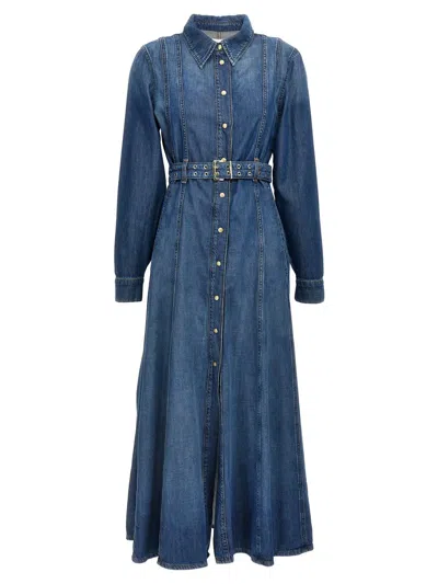 GANNI GANNI MAXI DENIM DRESS