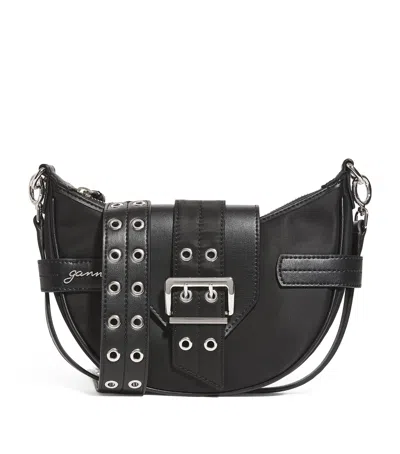 GANNI SMALL BUCKY CROSS-BODY BAG
