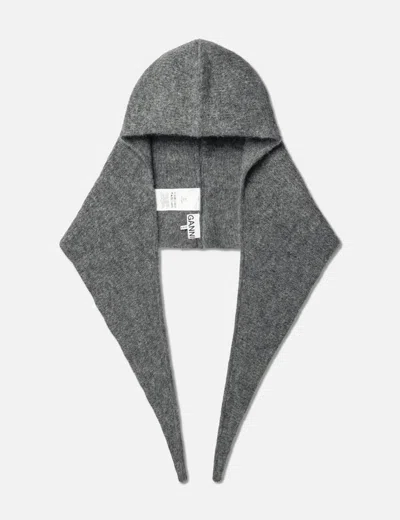 GANNI SOFT WOOL BALACLAVA