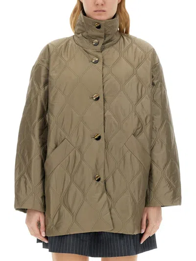 GANNI GANNI WOMEN QUILTED JACKET