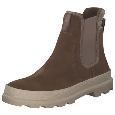 GANT GANT FRENNY DAMEN CHELSEA BOOTS WINTERSTIEFEL 23553123-G771 BRAUN
