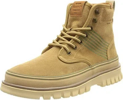 GANT GANT HERREN FREIZEIT NEBRADA MID LACE BOOT FETTNUBUK TOBACCO BROWN