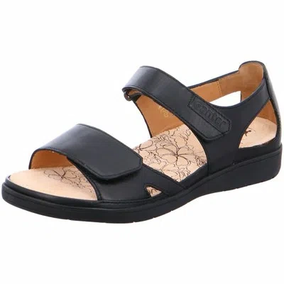 GANTER GANTER DAMEN SANDALETTEN GINA SANDALETTE SCHWARZ 200141-0100 SCHWARZ 419332