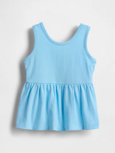GAP BABY & TODDLER BOW-BACK PEPLUM TOP