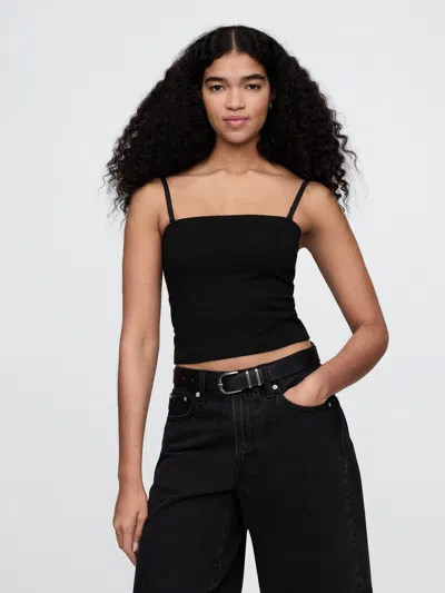 GAP CLOSEKNIT CROPPED TUBE TOP