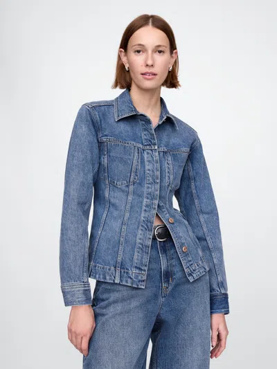 GAP LONGLINE DENIM JACKET