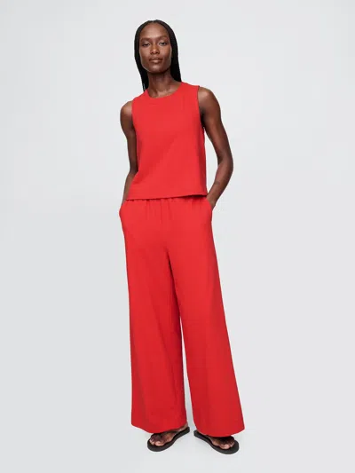 GAP HEAVYWEIGHT ORGANIC COTTON WIDE-LEG PANTS