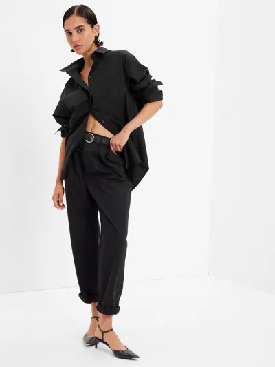 GAP ORGANIC COTTON POPLIN BIG SHIRT