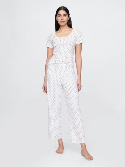 GAP POINTELLE CROPPED PJ PANTS