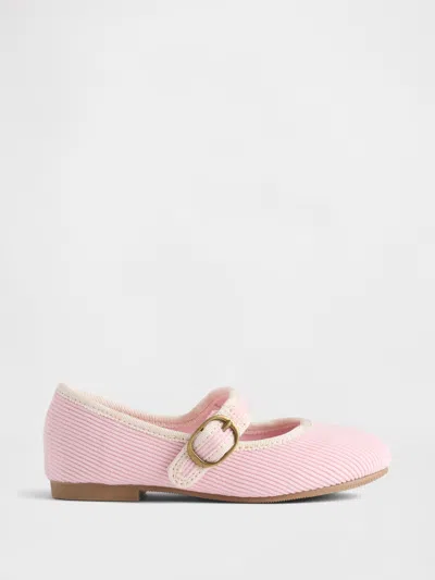 GAP TODDLER CORDUROY MARY JANE FLATS