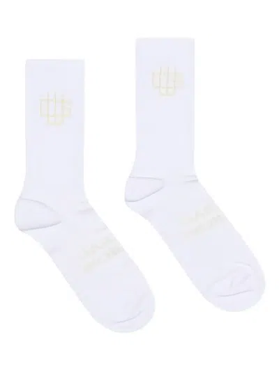 GARMENT WORKSHOP LOGO-DETAIL SOCKS