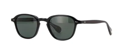 GARRETT LEIGHT GARRETT LEIGHT GILBERT SUN BLACK/PURE BLUE SMOKE (BK/PBS) SUNGLASSES