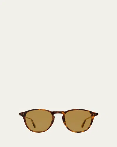 GARRETT LEIGHT MEN'S HAMPTON J SUN ROUND SUNGLASSES