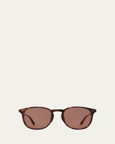 GARRETT LEIGHT MEN'S KINNEY J SUN SQUARE SUNGLASSES