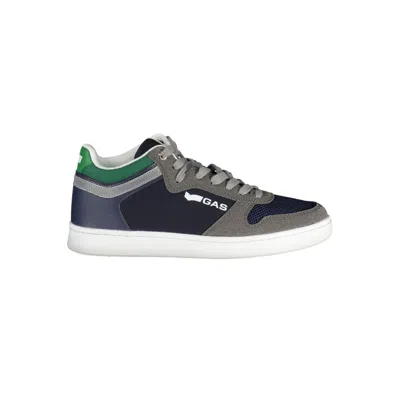 GAS GAS BLUE POLYESTER MEN'S SNEAKER