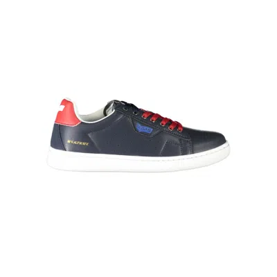 GAS GAS BLUE POLYESTER MEN'S SNEAKER