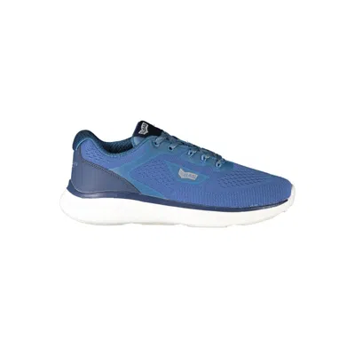 GAS GAS BLUE POLYESTER MEN'S SNEAKER