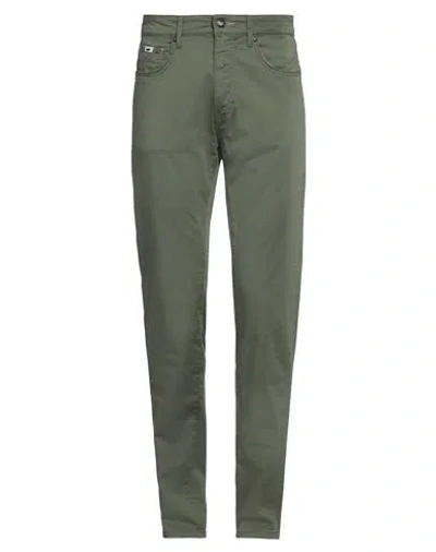 GAS GAS MAN PANTS MILITARY GREEN SIZE 34 COTTON, ELASTANE