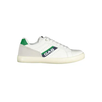 GAS GAS WHITE POLYESTER MEN'S SNEAKER