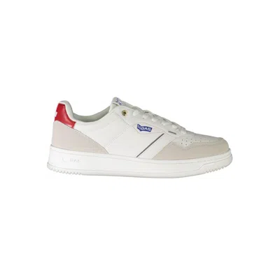GAS GAS WHITE POLYESTER MEN'S SNEAKER
