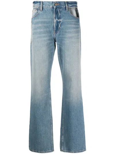 GAUCHÈRE CUT-OUT STRAIGHT-LEG JEANS