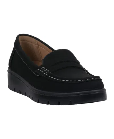 GC SHOES WOMEN'S FALLON LUG SOLE PENNY LOAFERS