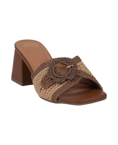 GC SHOES WOMEN'S LIZA BLOCK HEEL DRESS SANDALS