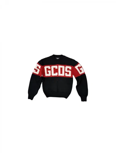 GCDS BABY SWEATER GCDS 1526BA7_PULL_NERO