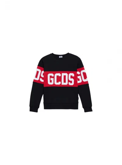 GCDS BABY SWEATSHIRT GCDS 1527BA_JUNIOR_NERO