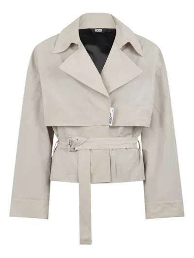 GCDS BELTED JACKET