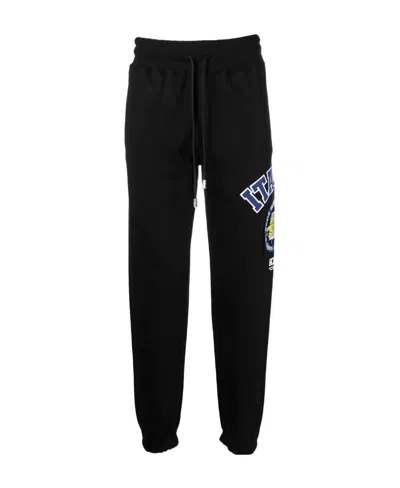 GCDS GCDS GRAPHIC-PRINTED DRAWSTRING SWEATPANTS