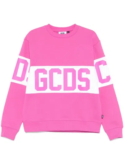 GCDS LOGO-PRINT SWEATSHIRT