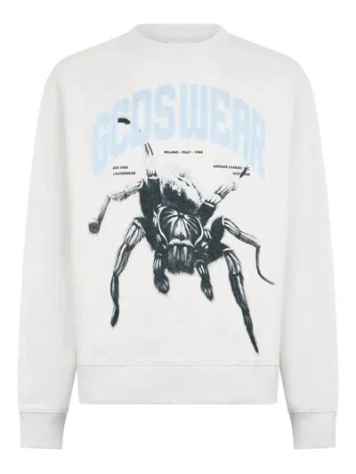GCDS SPIDER-PRINT SWEATSHIRT