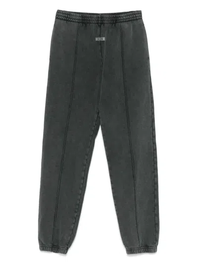 GCDS STONE-WASHED TRACK PANTS