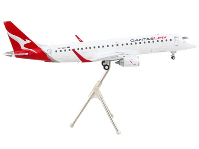 GEMINIJETS EMBRAER ERJ-190 COMMERCIAL AIRCRAFT "QANTAS AIRWAYS - QANTASLINK" WHITE WITH RED TAIL "GEMINI 200" S