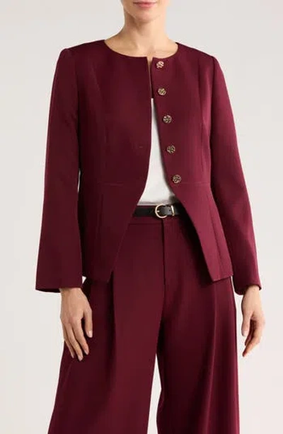 GEMMA + JANE GEMMA + JANE HAMMERED BUTTON CUTAWAY JACKET