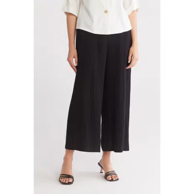 GEMMA + JANE GEMMA + JANE SOLID WIDE LEG PULL-ON PANTS